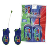 Brinquedo Walkie-talkie Infantil Pjmasks Ninjas Candide 1760