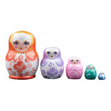 Brinquedos De Madeira Matryoshka Moda Boneca Russa Presente