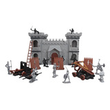 Brinquedos De Soldado De Cavaleiro Medieval Em Miniatura Com