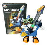 Brinquedos Guitarra Rock Elétrico Musical Cantando E Dança