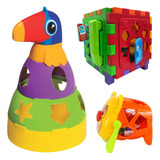 Brinquedos Infantil Kit Educativo Atividade Bebe Presente 