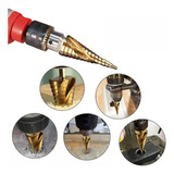  Broca Escalonada 4 A 32 Mm Hss Espiral Profissional Lorben