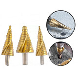 Broca Escalonada De 4 À 32 Mm Hss Espiral Profissional Mtx
