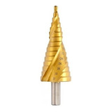 Broca Escalonada Hss 4 A 32 Mm Profissional Espiral