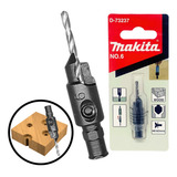 Broca Escareadora Para Madeira Num 6 3 Mm Makita D-73237
