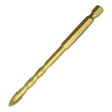 Broca Tungstênio Para Vidro Ponta Cruz 5mm Starfer 2501325