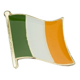 Broche Bandeira Oficial Irlanda Pin Diplomático