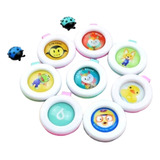 Broche Botão Repelente Citronela Infantil Bebê Sai Mosquito
