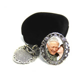 Broche Noivo Lapela Relicario Para Buque De Noiva Casamento