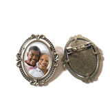 Broche Para Noivo Lapela Do Terno Com Foto