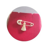 Broche Pin Alfinete Para Bebe N. Senhora Aparecida Banhado