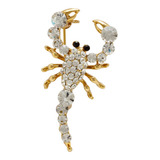 Broche Strass Escorpião Brg0049