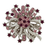 Broche Strass Flor Akasaki Brg0010