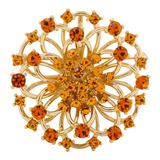 Broche Strass Flor Akasaki Brg20735