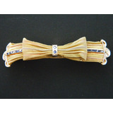 Broche Tramas Ouro Amarelo Branco E Rosé, Diamantes, Safiras