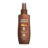 Bronzeador Cenoura & Bronze Óleo Fps6 110ml