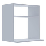 Brovália Suporte Para Microondas Forno Cozinha Nicho 60cm Branco