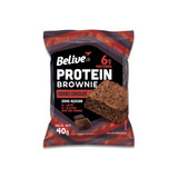Brownie 6g Protein Double Chocolate Zero Açúcar Belive 40g