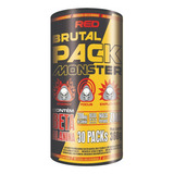 Brutal Pack Pré Treino 30 Tabletes Sem Sabor Red Series