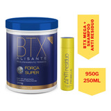 Btx Alisante 950g + Shampoo Antiresiduo