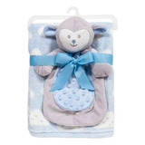 Buba Manta Com Naninha Ovelhinha Azul 