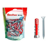 Bucha De Nylon Duopower 8mm Fischer C Aba E Parafuso 60pçs