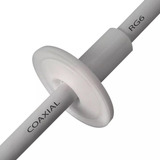 Bucha Passagem Cabo Coaxial Para Acabamento