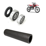 Bucha Roda Espacadora Rolamento Crf 230 Traseir Kit Interna