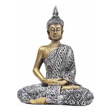 Buda Hindu Tailandês Deus Riqueza Prosperidade Resina 20 Cm