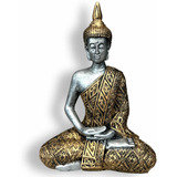 Buda Hindu Tailandês Tibetano Sidarta Resina 20cm Promoção