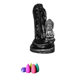 Buda Incensário 7 Chakras Cascata + 5 Incensos De Brinde