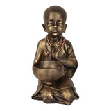 Buda Menino Com Cumbuca Vaso Castiçal