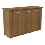 Buffet Aparador Para Sala De Jantar Rustic 3 Portas Madesa