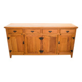 Buffet Arcaz Sala De Jantar Madeira Maciça 1,80x0,40
