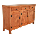 Buffet Balcão Arcaz Sala De Jantar Madeira Maciça 1,50x0,40 