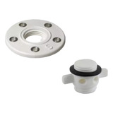 Bujão Com Flange Para Barco Em Alumínio Viveiros Em Geral 25