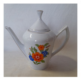Bule De Cafe Antigo De Porcelana Pozzani
