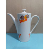 Bule De Café Ou Chá Antigo De Porcelana Steatita ( T )