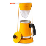 Bule Mancebo Coador De Cafe Retro Em Alumínio