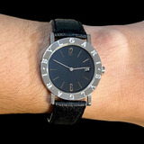 Bulgari Bvlgari Bb33 , Unissex , Pulseira Couro , Promoção!!