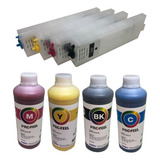 Bulk Ink Compatível Com Epson Wf-c5790 Wf-c5710 5290 + Tinta