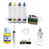 Bulk Ink P/ Epson Xp214 Xp401 Xp204 Kit Limpeza - Sem Tinta