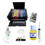 Bulk Ink P Epson Xp214 Xp401 Xp204 - Luxo + Tinta Pigmentada