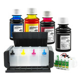 Bulk Ink Para Epson Xp214 Xp401 Xp204 - Preto + 400ml Tinta