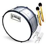 Bumbo Fuzileiro Di Pardini P/ Fanfarra 30cmx22pol. Completo