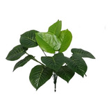 Buquê De Folhagens Costela D Adão Artificial 45cm 12 Folhas