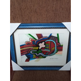 Burle Marx - Quadro Técnica Hidrocolor Sobre Cartão 