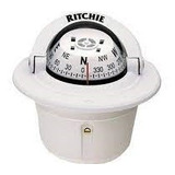 Bússola Branca Ritchie Mod. F-50 (embutir) Veleiro Lancha