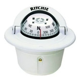 Bússola De Embutir Ritchie F50 Branca
