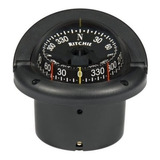 Bússola Original Led Verde Náutica Ritchie Hf-743 De Embutir